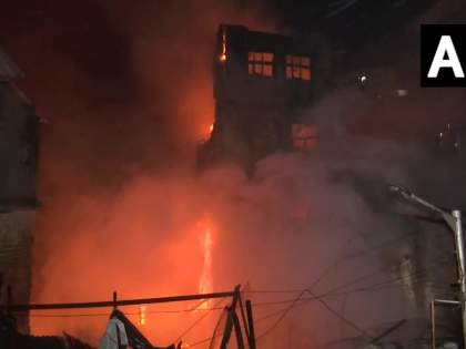 Fire in Dharavi