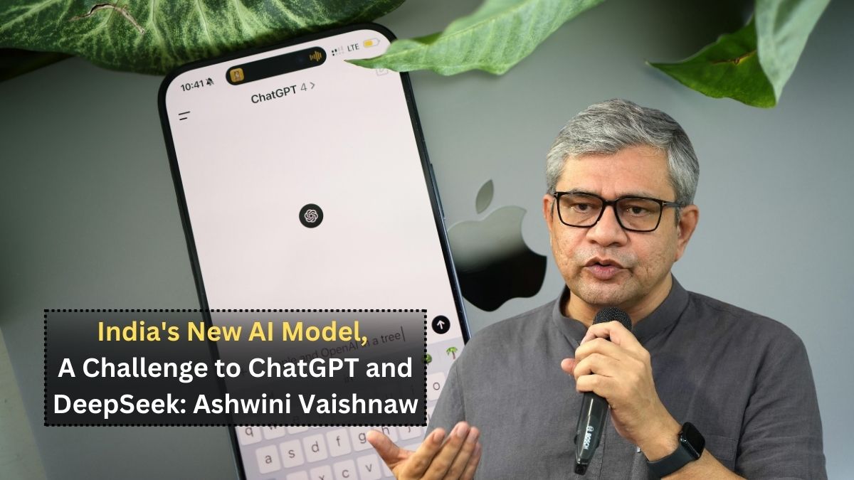 india ai model launch ashwini vaishnaw