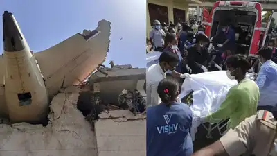 Ahmedabad plane crash: अहमदाबाद में एयर इंडिया का बड़ा विमान हादसा: लंदन जा रहा विमान रिहायशी इलाके में गिरा, 242 यात्री सवार, राहत कार्य जारी 12 121803197