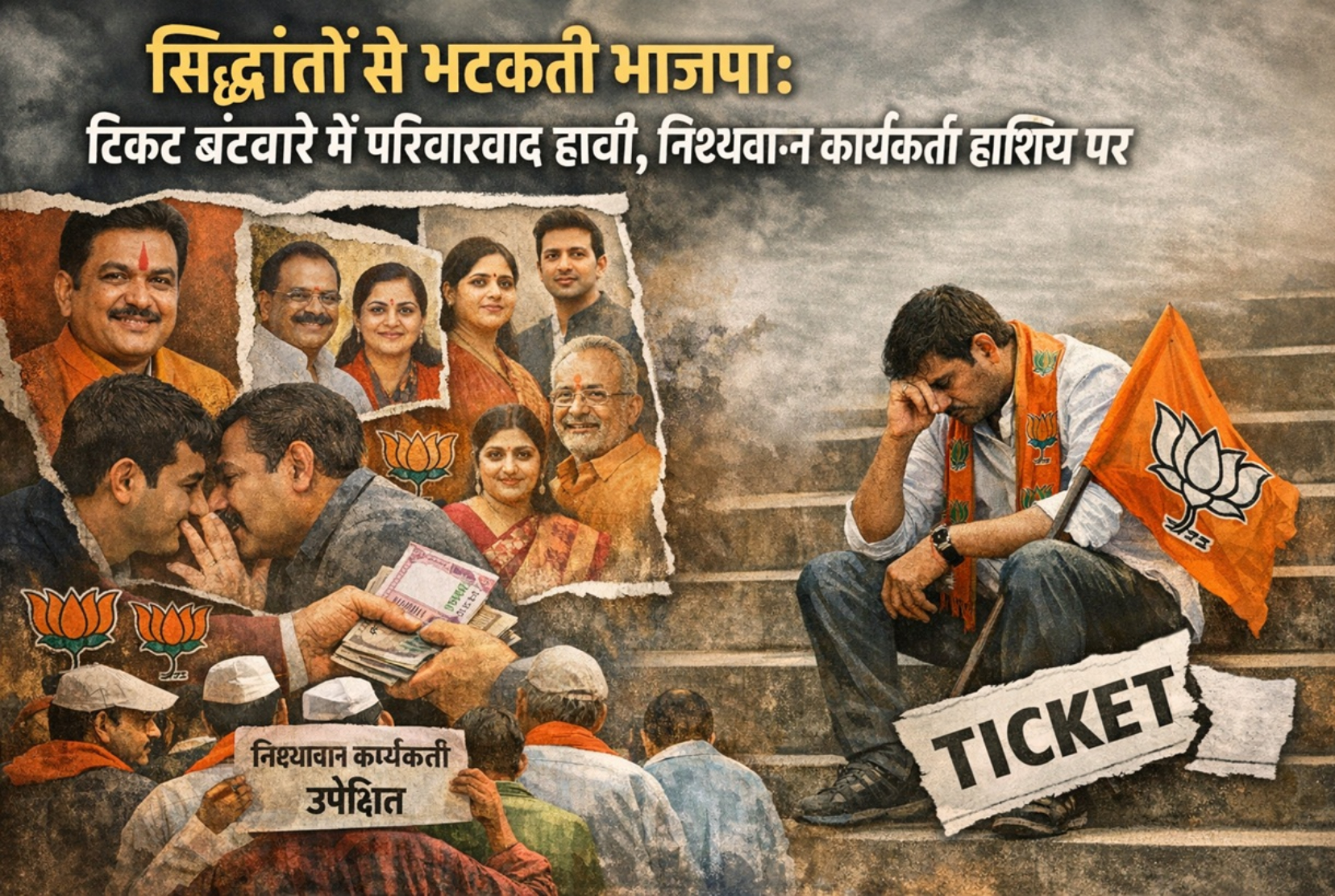 BJP Forgets its Principles