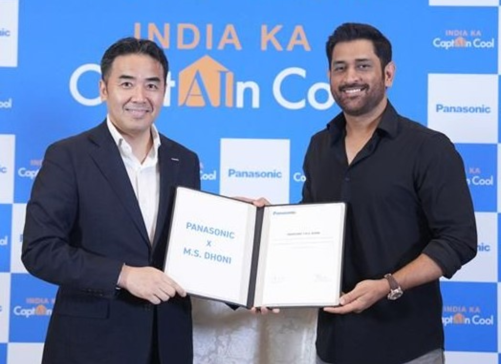 MS Dhoni Panasonic Air Conditioner c