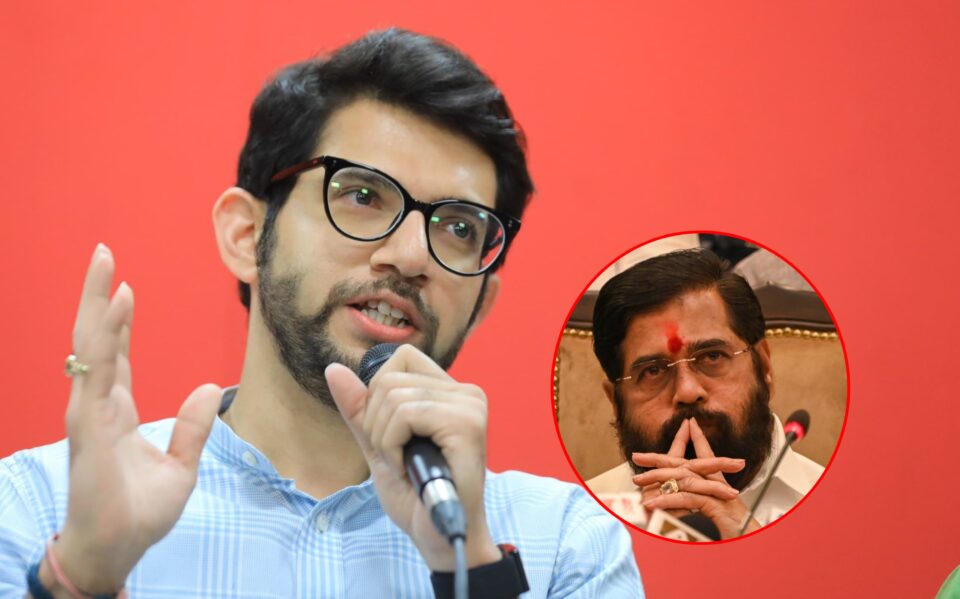 aaditya thackeray eknath shinde